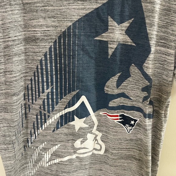 NFL official Merchandise longer length grey graphic print Men’s M - Picture 2 of 5